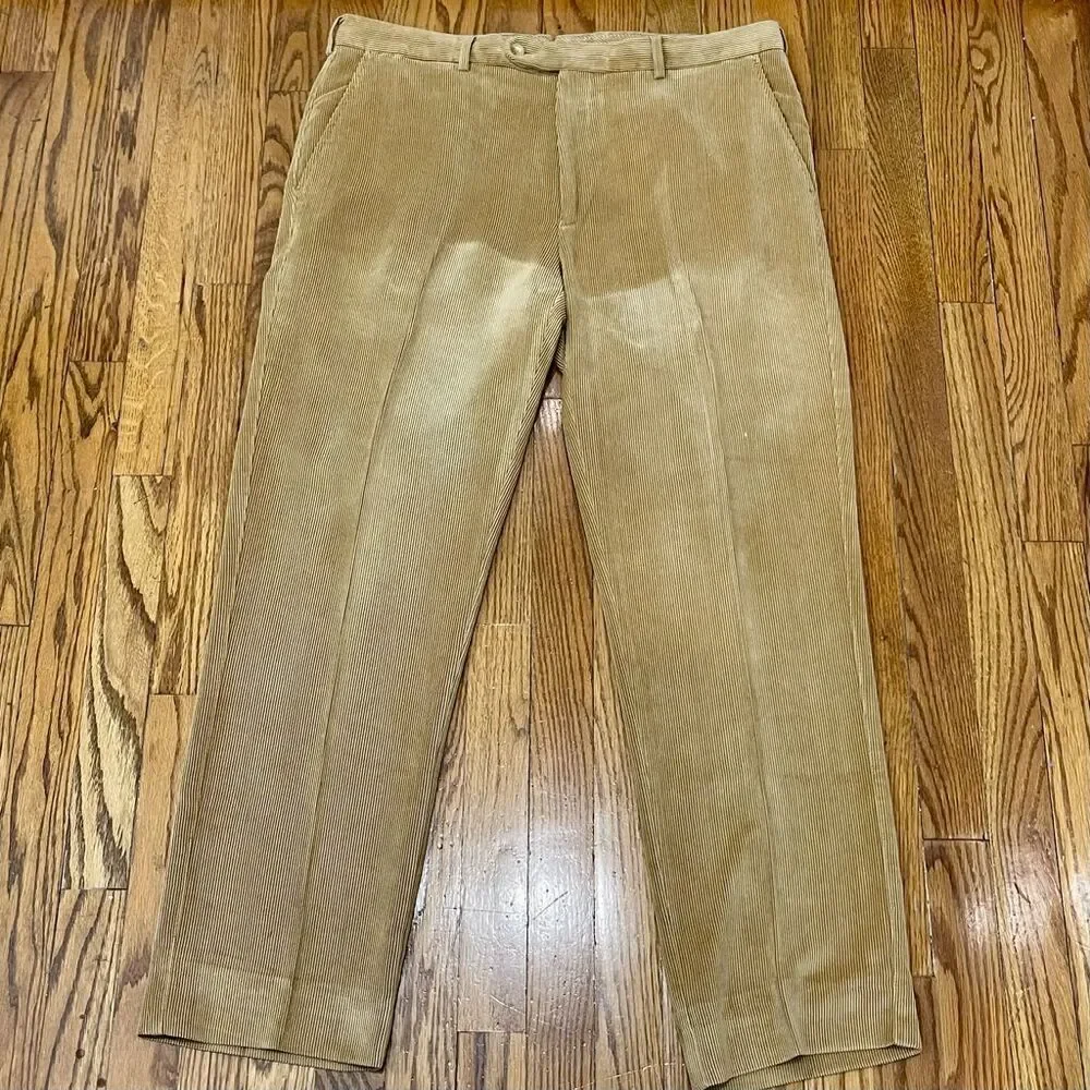 Peter Millar Nanolux Easy Care corduroy Pants. Size 36